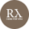 Small RxHere brand monogram avatar for blog author profile